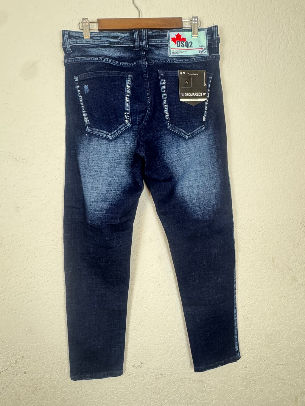 AMIRI distressed graphic denim jeans