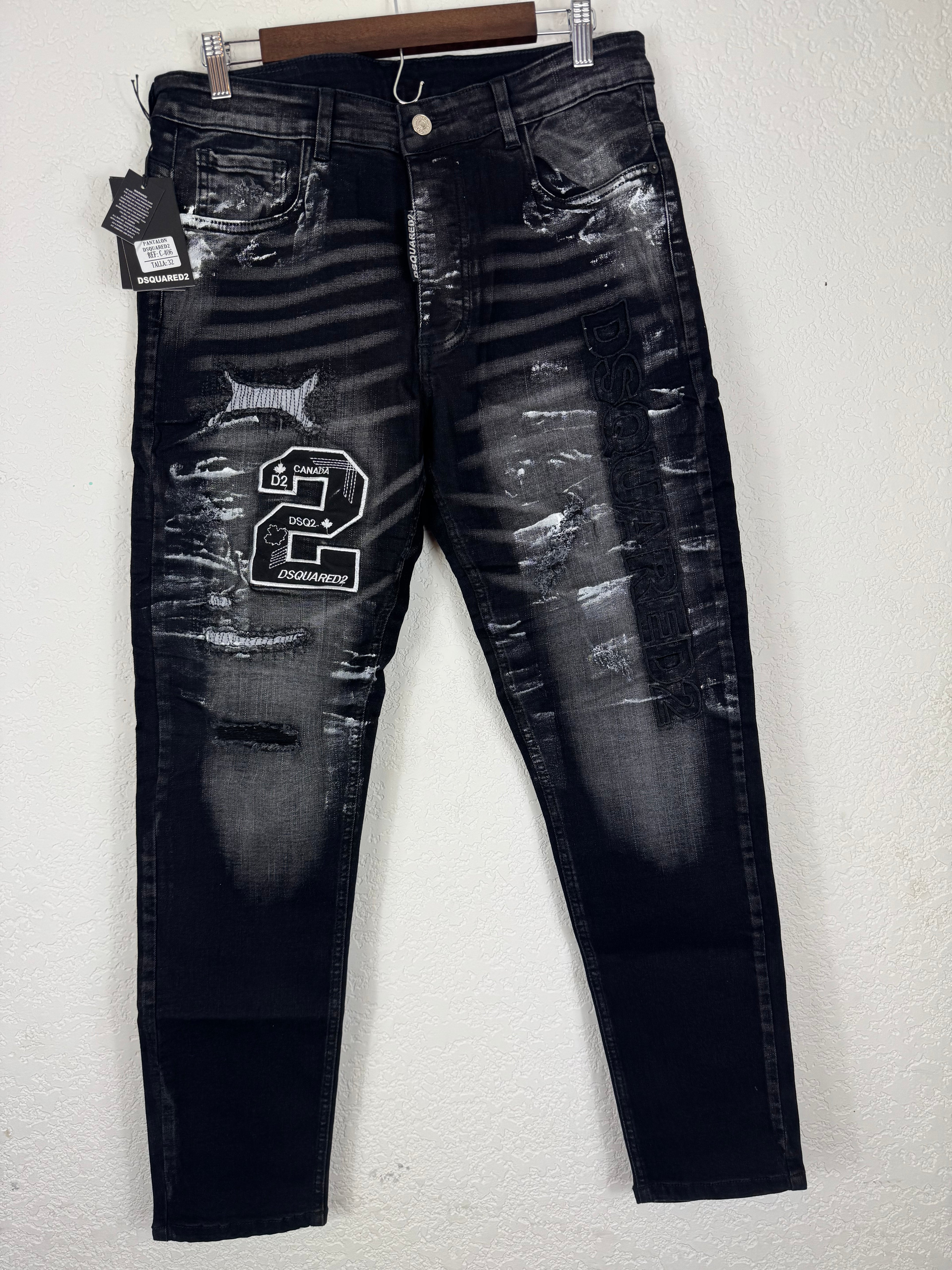 Dsquared2 distressed black
