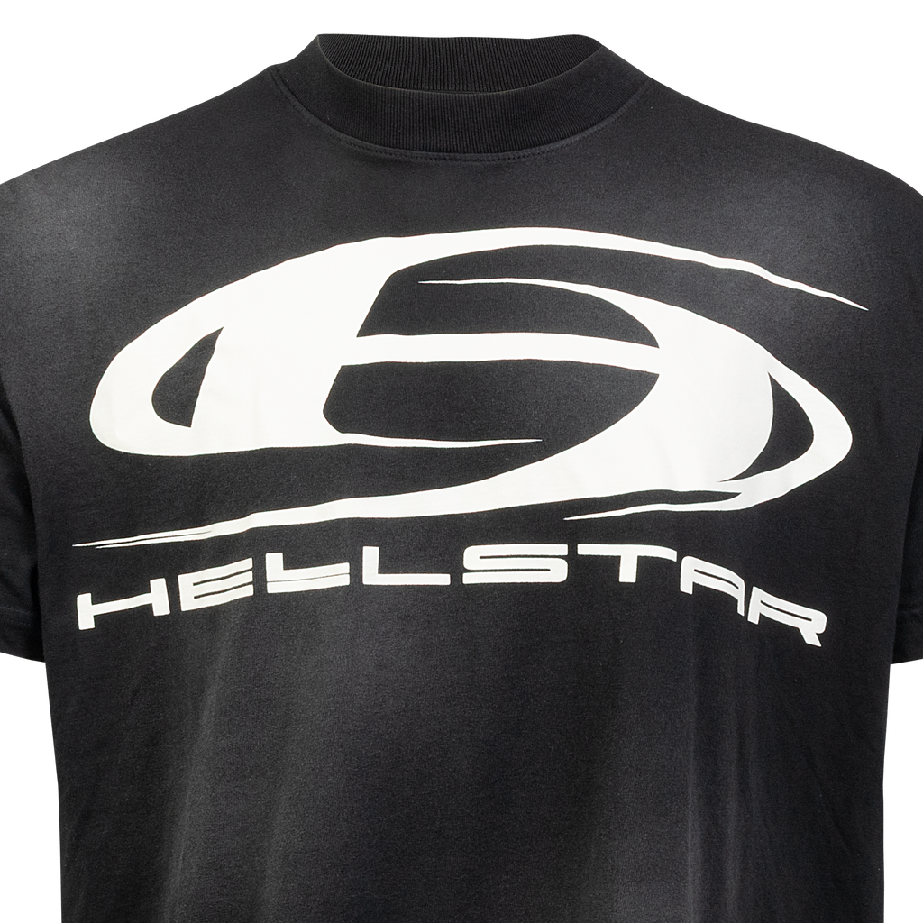 Hellstar H Studios Oval Logo T-Shirt in black.