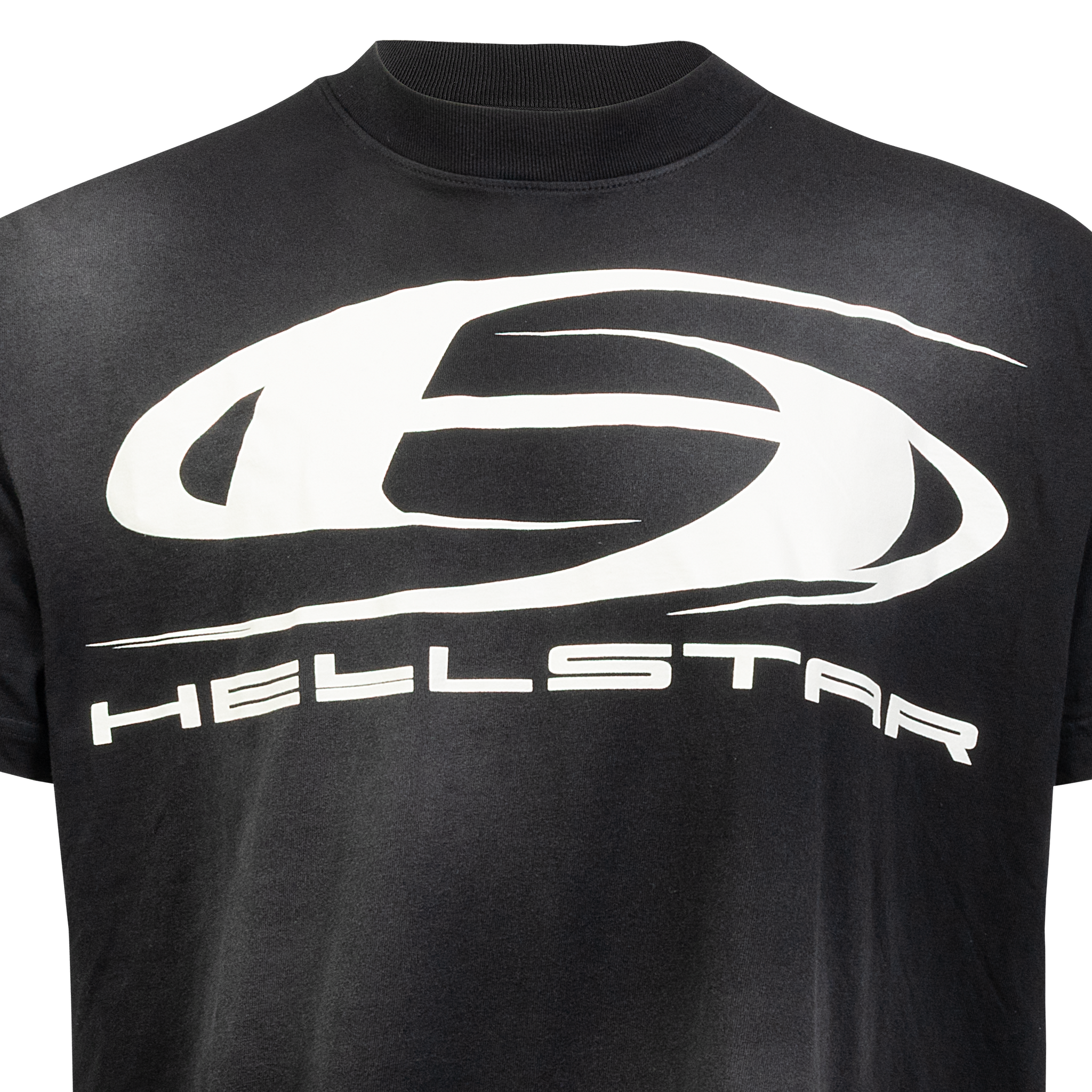 Hellstar H Studios Oval Logo T-Shirt in black.