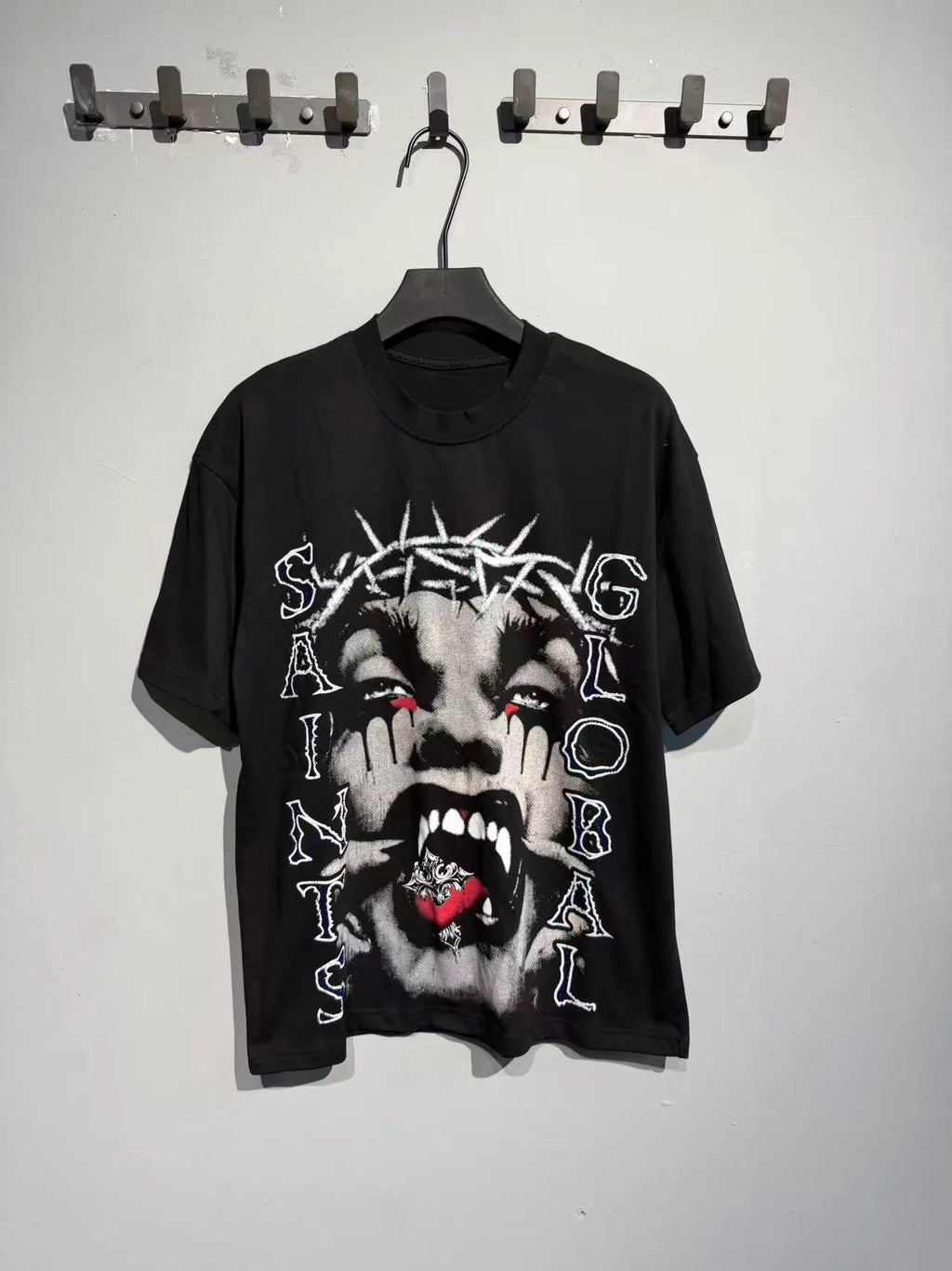 Saint Vanity "Saints Global" heavy graphic streetwear