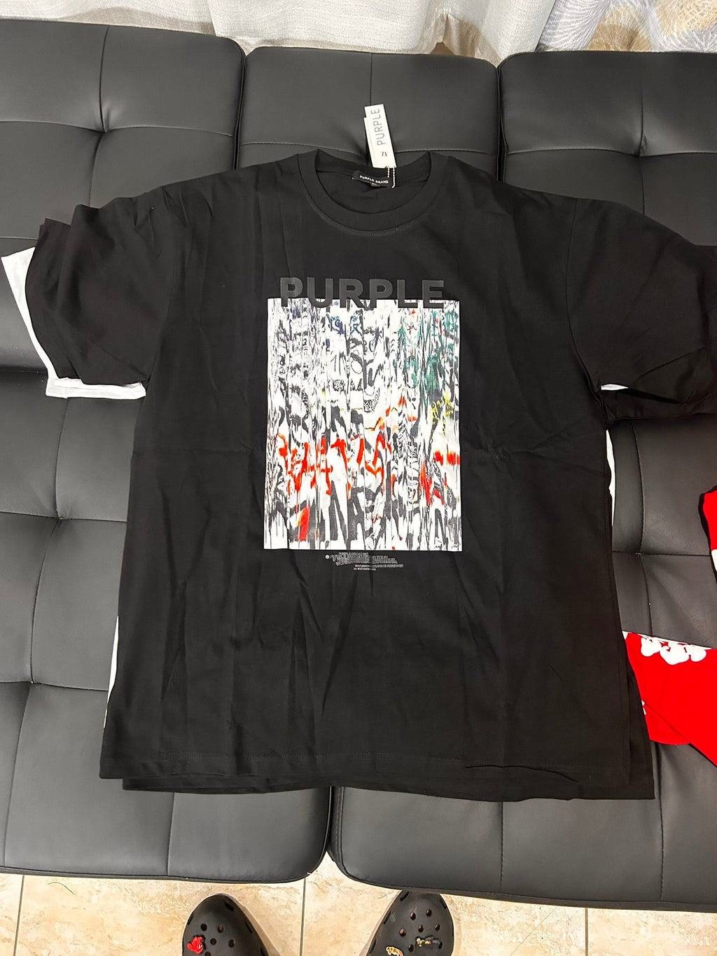 black Purple Brand Scraps