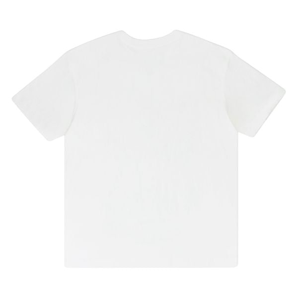 Purple Brand Textured Jersey "Dumpstar" Graphic Tee in white