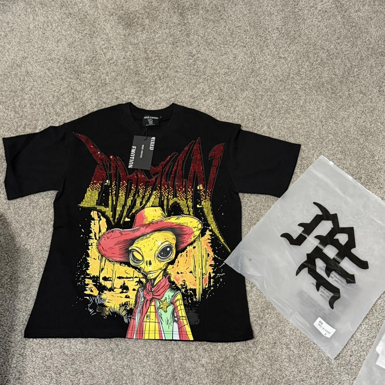 Mixed Emotion Alien Cowboy tee