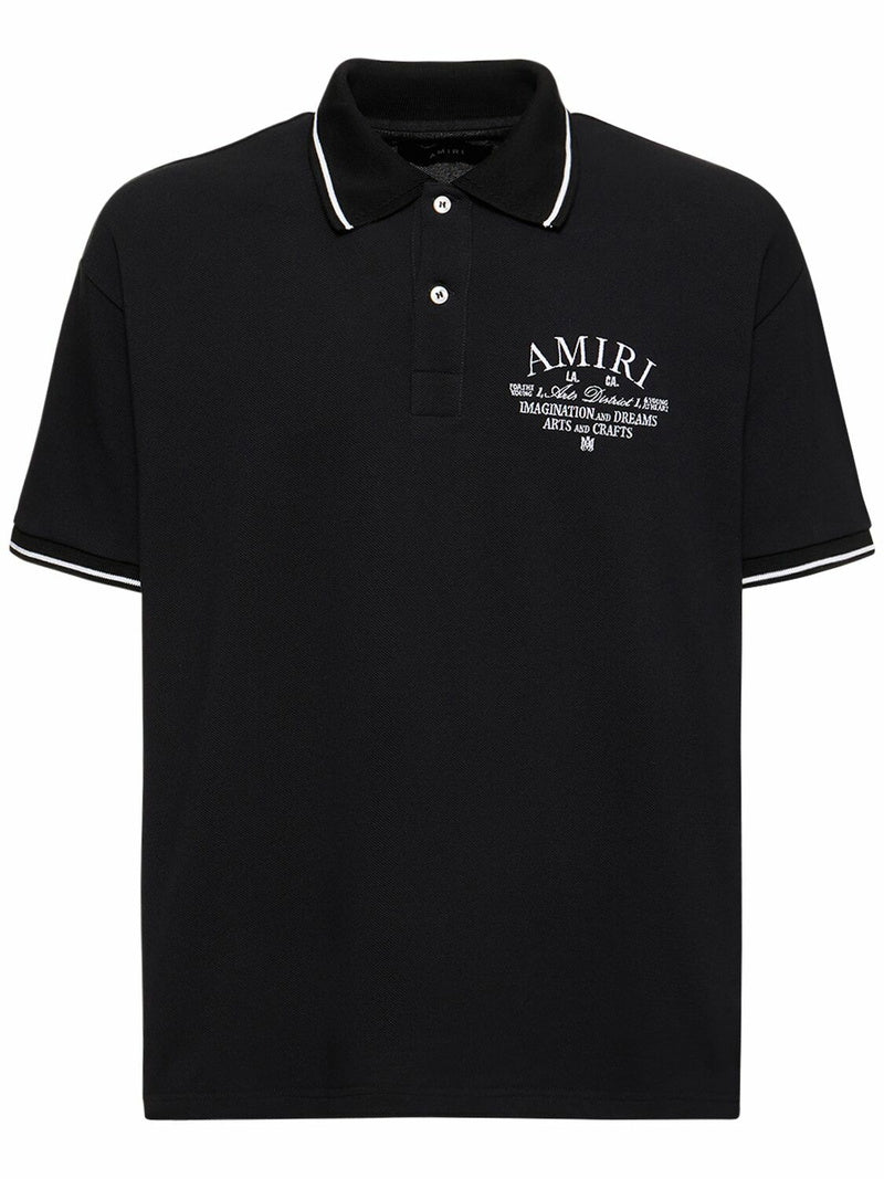 AMIRI - Amiri Arts District Piqué Polo