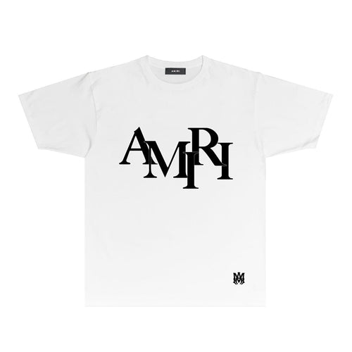 AMIRI Staggered Logo T-Shirt,