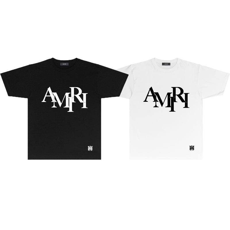 AMIRI Staggered Logo T-Shirt,